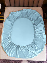 [Azzurro] SilkSilky-IT 19Momme Set di biancheria da letto 003