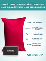 [Vino] SilkSilky-IT 19Momme Seta pura Pillowcase 002