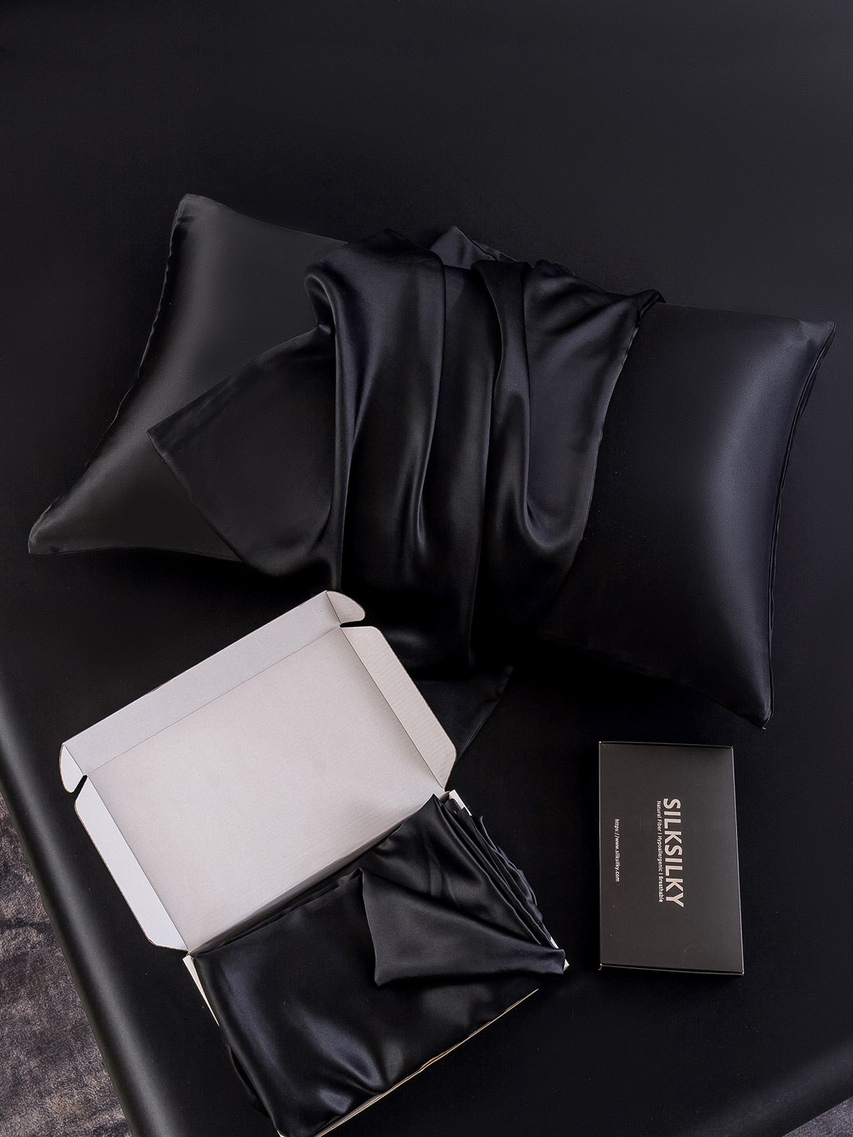 [Nero] SilkSilky-IT 22Momme Seta pura Pillowcase 005