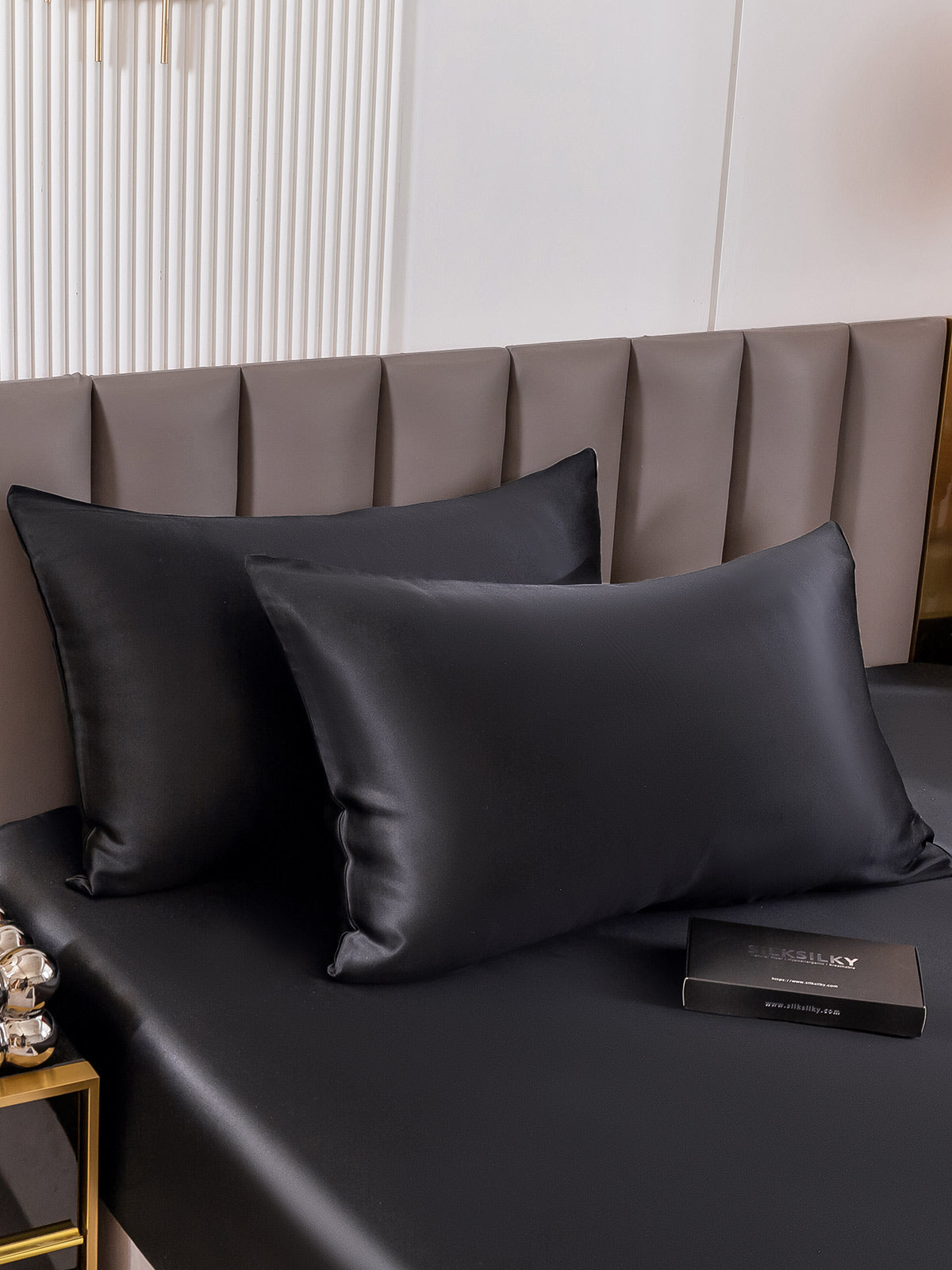 [Nero] SilkSilky-IT 22Momme Seta pura Pillowcase 002