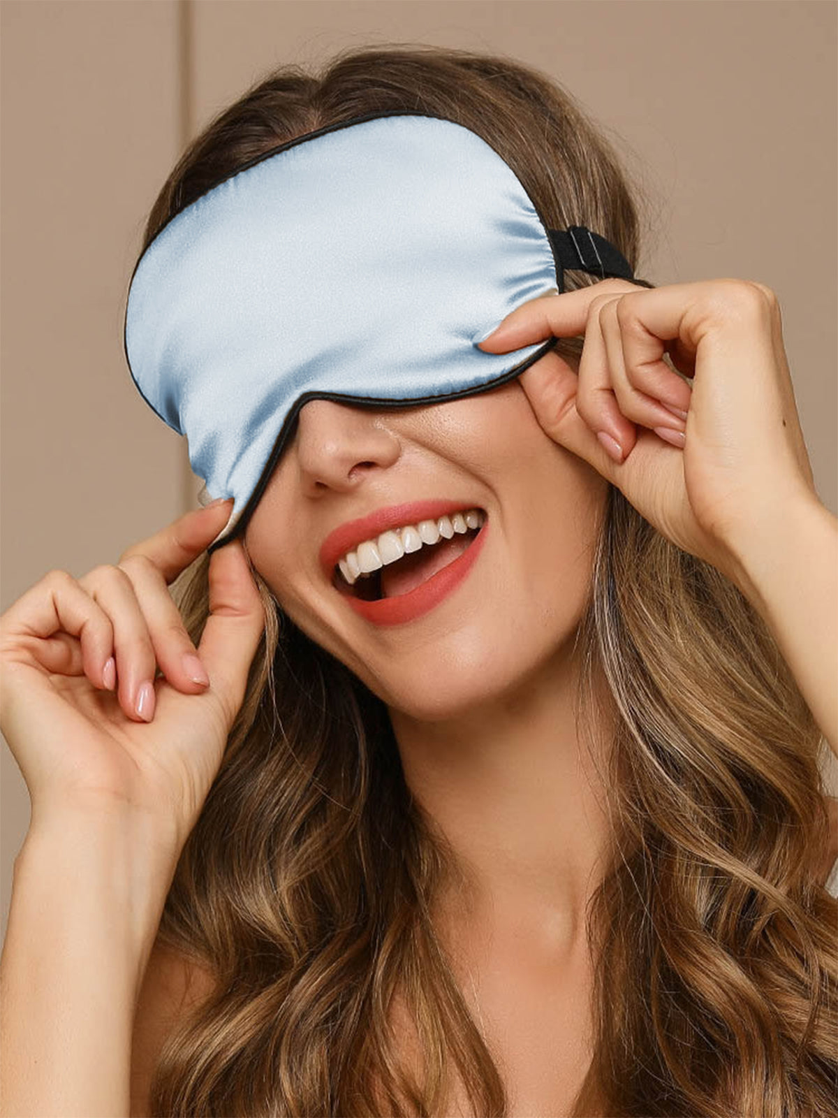 [Azzurro] SilkSilky-IT 19Momme Seta pura Eye Mask 002
