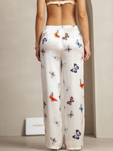[Farfalla Bianca] SilkSilky-IT 19Momme Seta Womens Pants 002