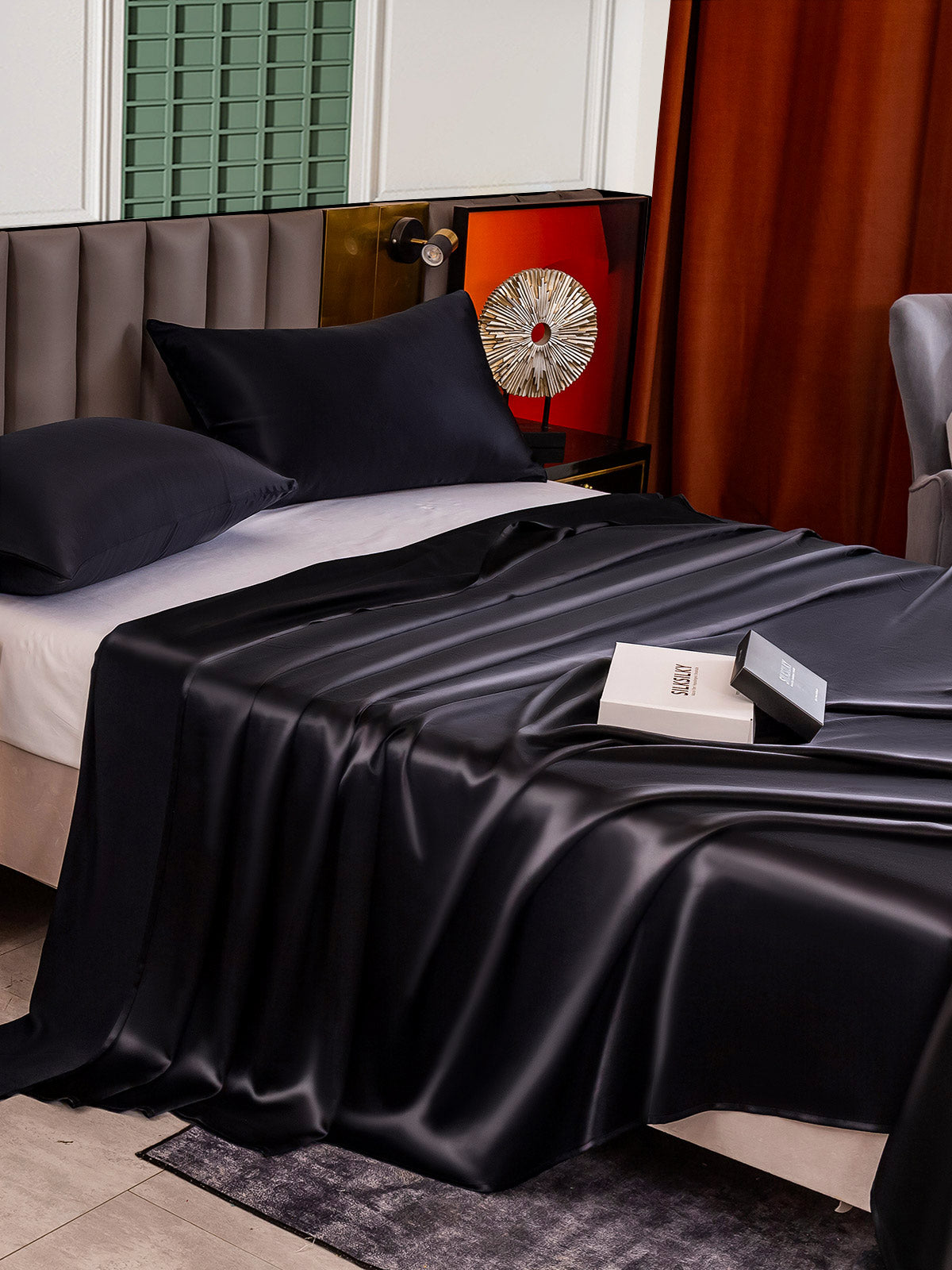 [Nero] SilkSilky-IT 25Momme Seta pura Bedding Set 004
