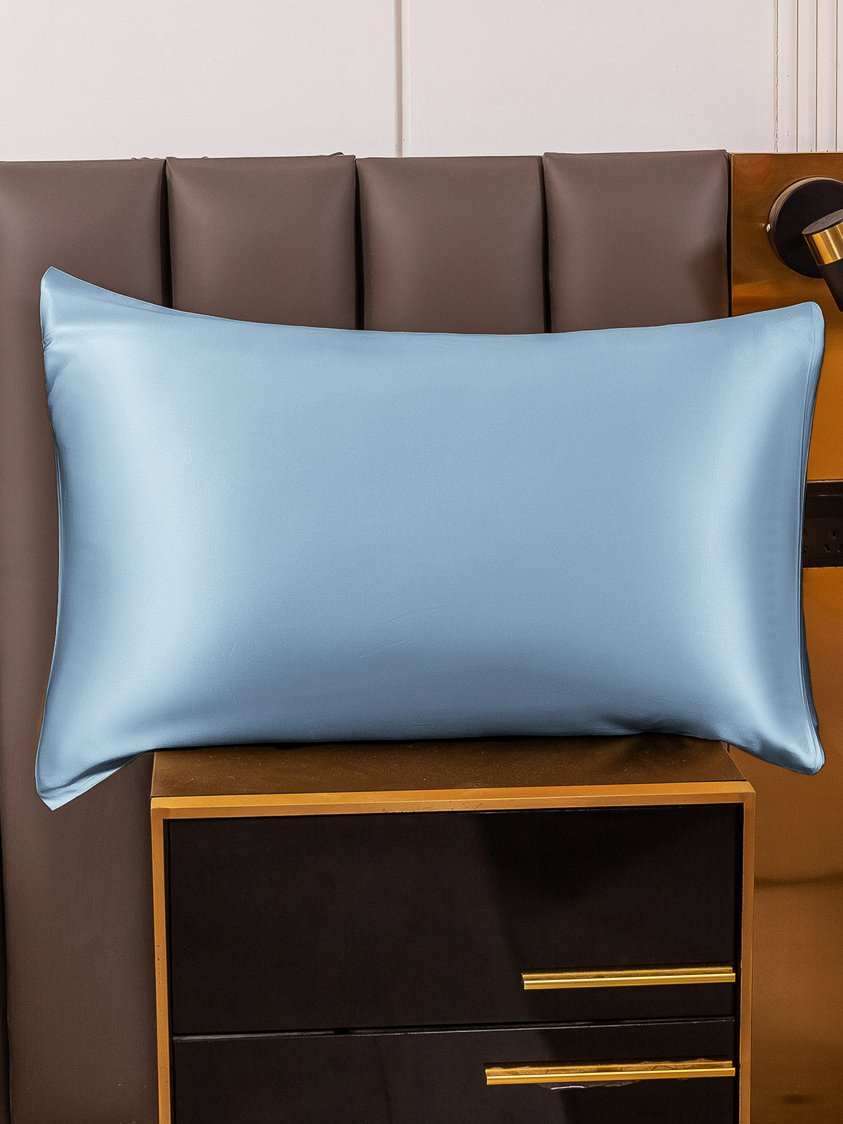 [Azzurro] SilkSilky-IT 19Momme Seta pura Pillowcase 001