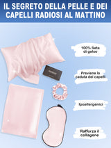 [Rosa] SilkSilky-IT 19Momme Seta pura Pillowcase Set 002