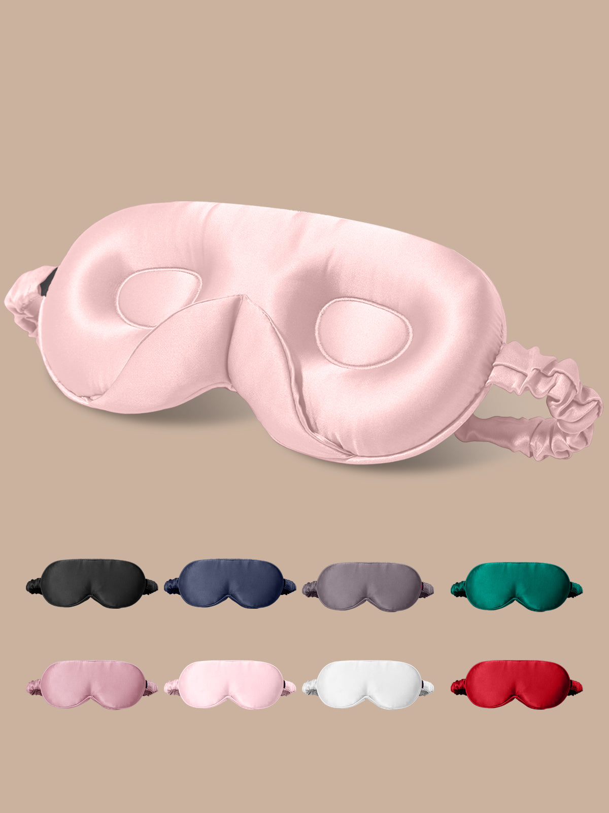 [Rosa] SilkSilky-IT Seta pura Eye Mask 001