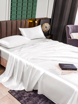 [Bianco] SilkSilky-IT 25Momme Set di biancheria da letto 007