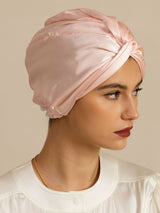 [Rosa] SilkSilky-IT 22Momme Cuffia di seta 003