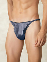 [Blu Grigiastro] SilkSilky-IT Intimo da uomo 004