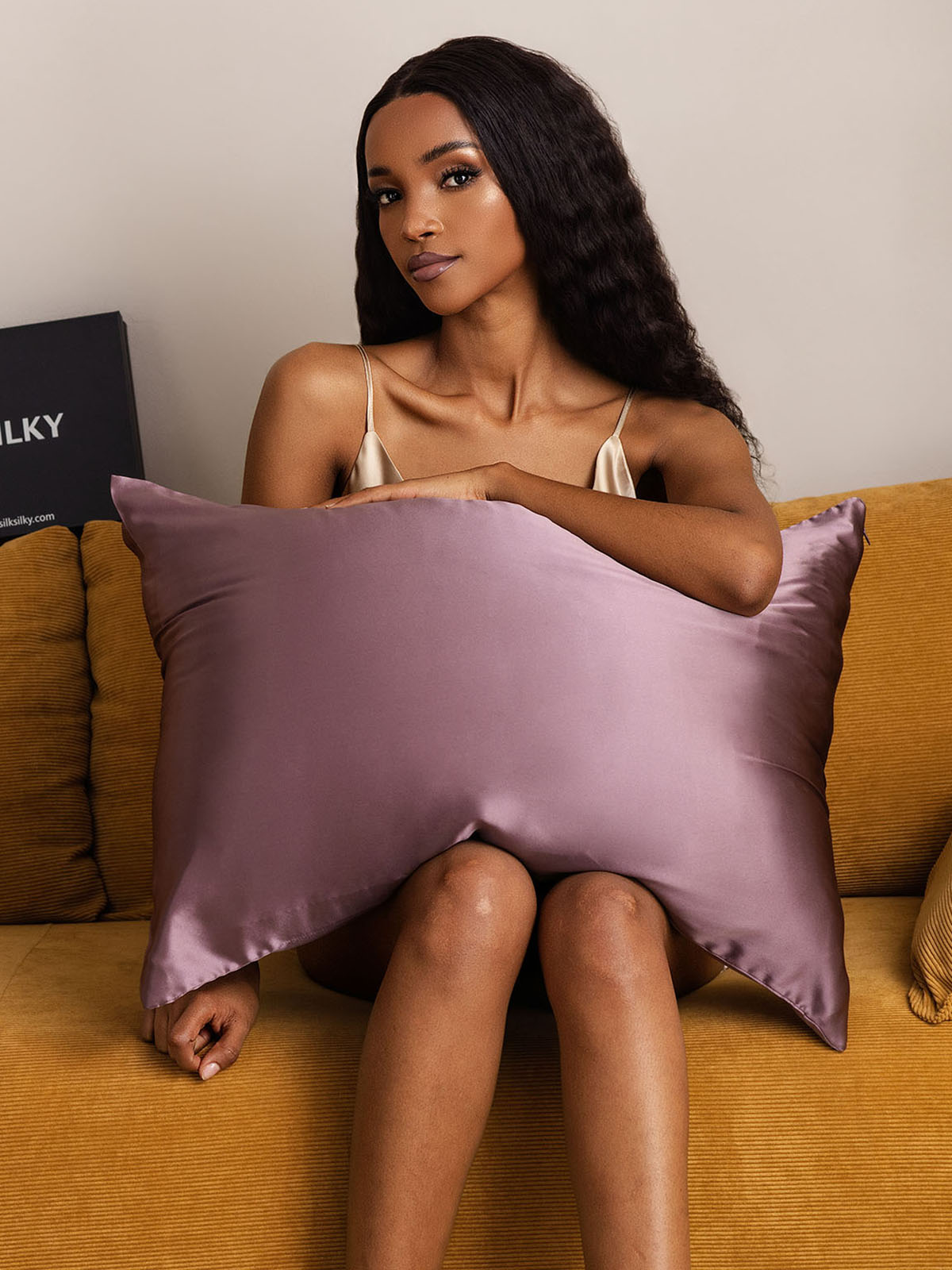 [Viola Scuro] SilkSilky-IT 22Momme Seta pura Pillowcase 001