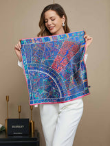 [P049] SilkSilky-IT Seta pura Scarf 003