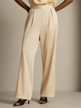[Champagne] SilkSilky-IT Pantaloni da donna 001