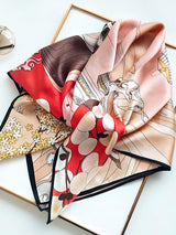 [P077] SilkSilky-IT Seta pura Scarf 002