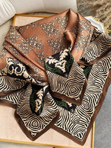 [P074] SilkSilky-IT Seta pura Scarf 002