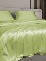 [Menta Verde] SilkSilky-IT 19Momme Set di biancheria da letto 003