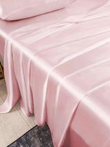 [Rosa] SilkSilky-IT 25Momme Set di biancheria da letto 003