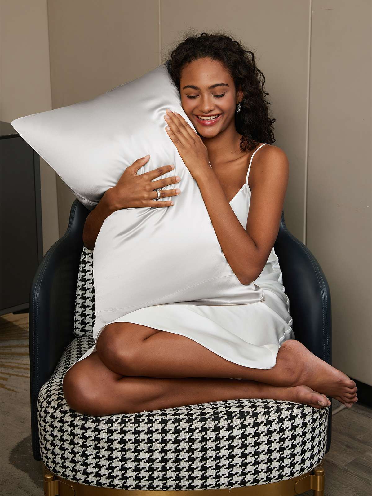 [Argento] SilkSilky-IT 22Momme Seta pura Pillowcase 002