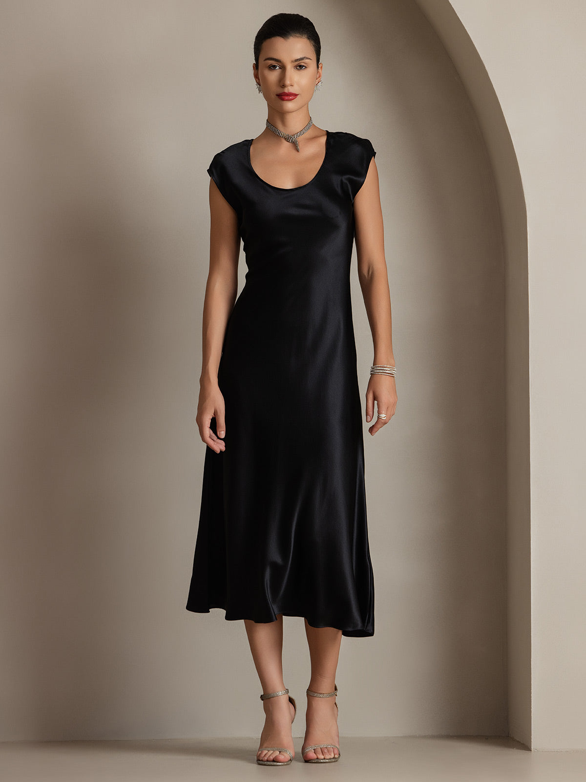 [Nero] SilkSilky-IT 19Momme Seta Dress 006