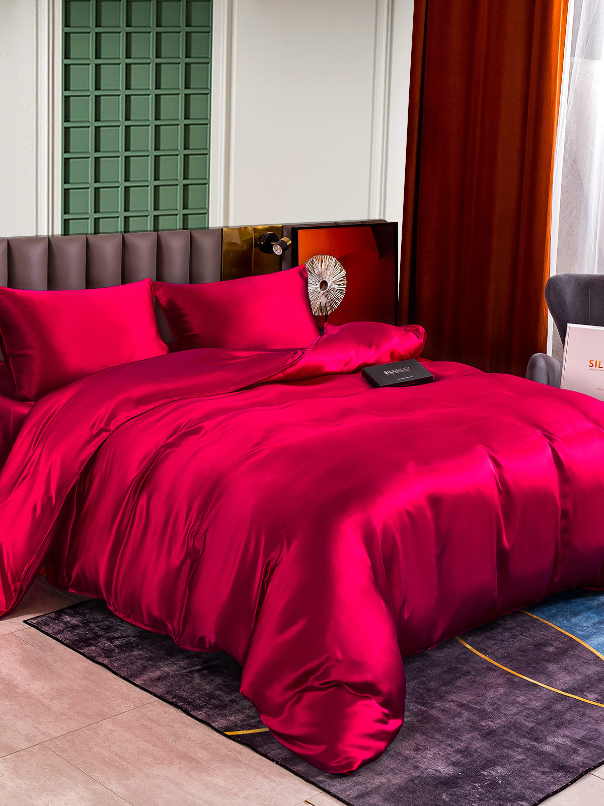 [Vino] SilkSilky-IT 25Momme Seta pura Bedding Set 003