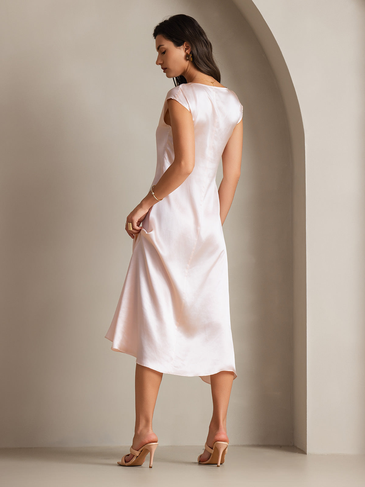 [Rosa] SilkSilky-IT 19Momme Seta Dress 001