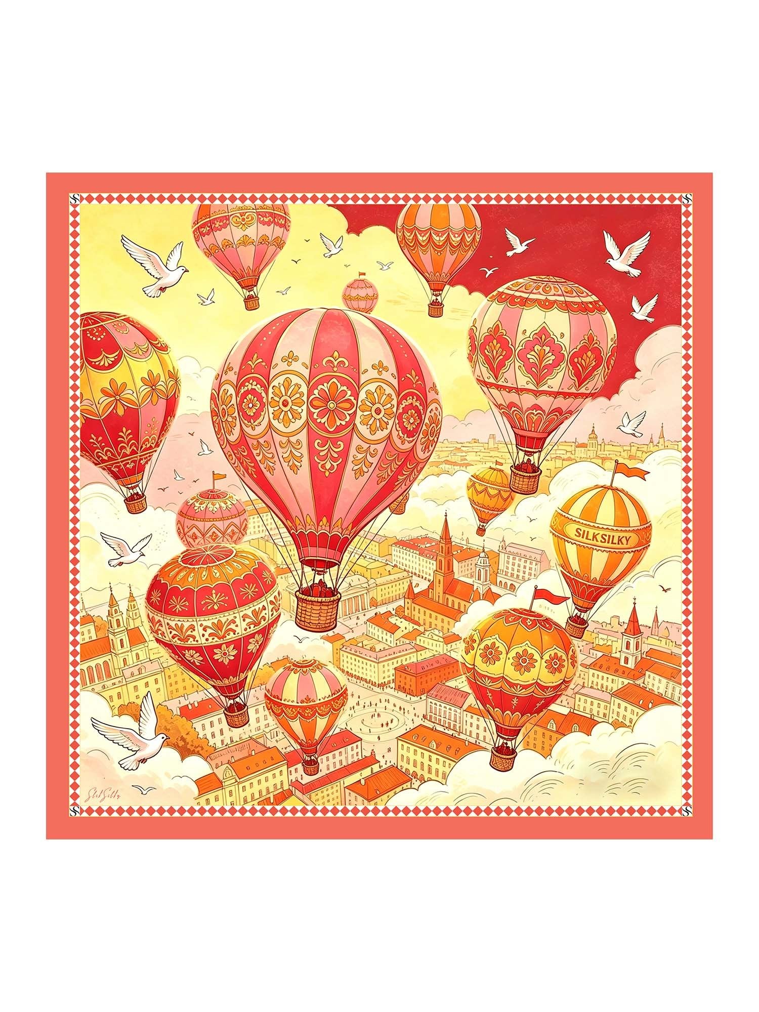 [Palloncino Giallo] SilkSilky-IT Scarf 001