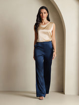 [Champagne] SilkSilky-IT Sleeveless Round Neck Cami 006