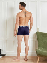 [Blu Scuro] SilkSilky-IT Seta pura Mens Underwear 002,