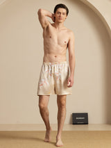 [Champagne] SilkSilky-IT Mens Sleep Bottoms 007