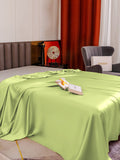 SilkSilky IT 19Momme Seta pura Sheet MentaVerde 005