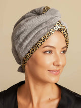 [Leopardo] SilkSilky-IT Turbante Per Capelli 007