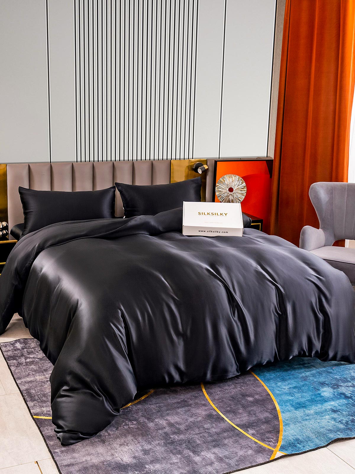 [Nero] SilkSilky-IT 22Momme Seta pura Bedding Set 002