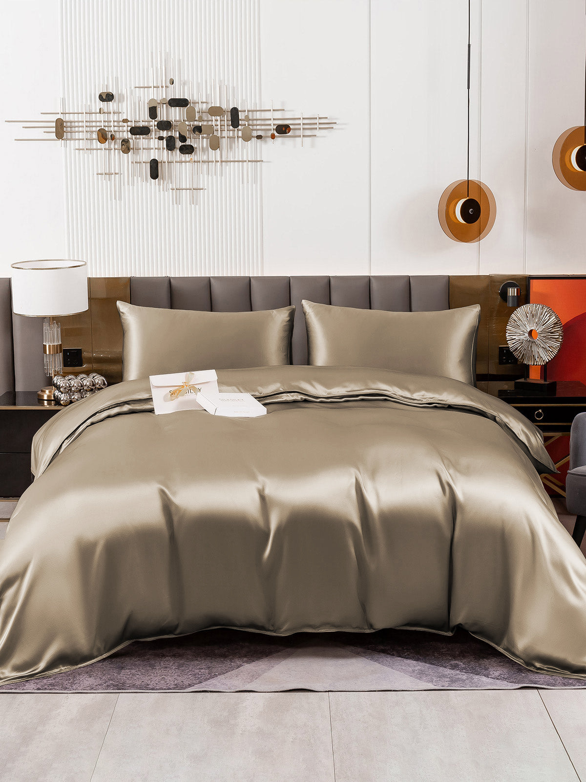[Cachi] SilkSilky-IT 19Momme Seta pura Bedding Set 002