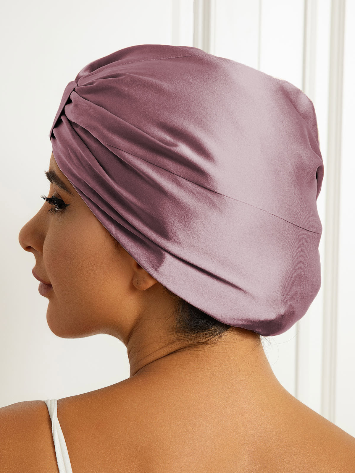 [Malva Pallido] SilkSilky-IT Seta pura Sleep Cap 004