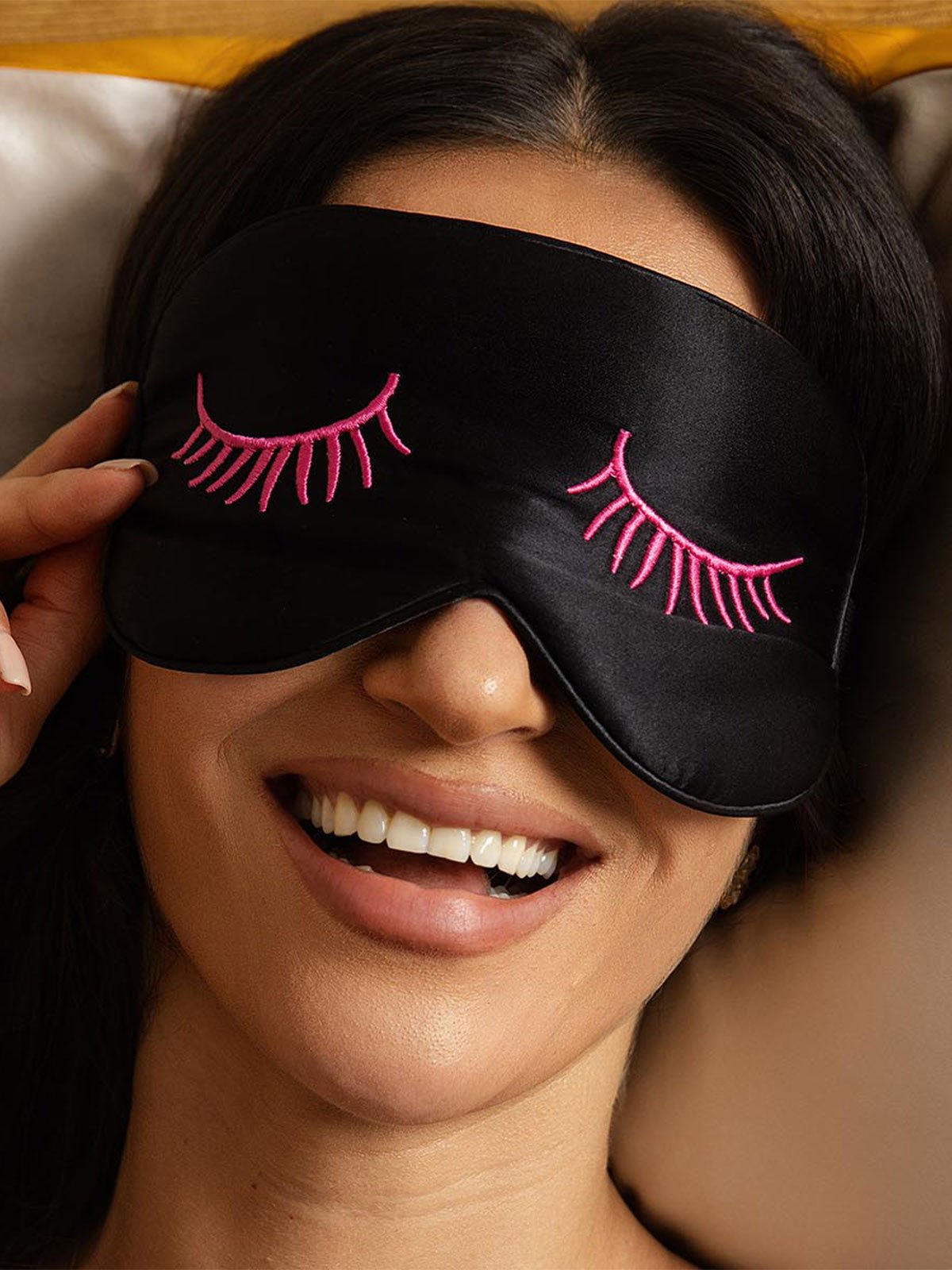 [CigliaRosa] SilkSilky-IT Seta pura Eye Mask 001