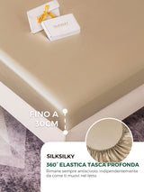 [Beige] SilkSilky-IT 19Momme Lenzuoli 004