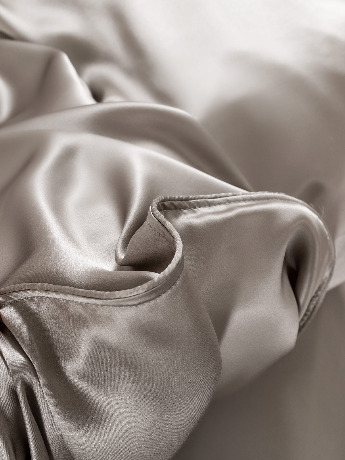[Grigio] SilkSilky-IT 19Momme Seta pura Bedding Set 007