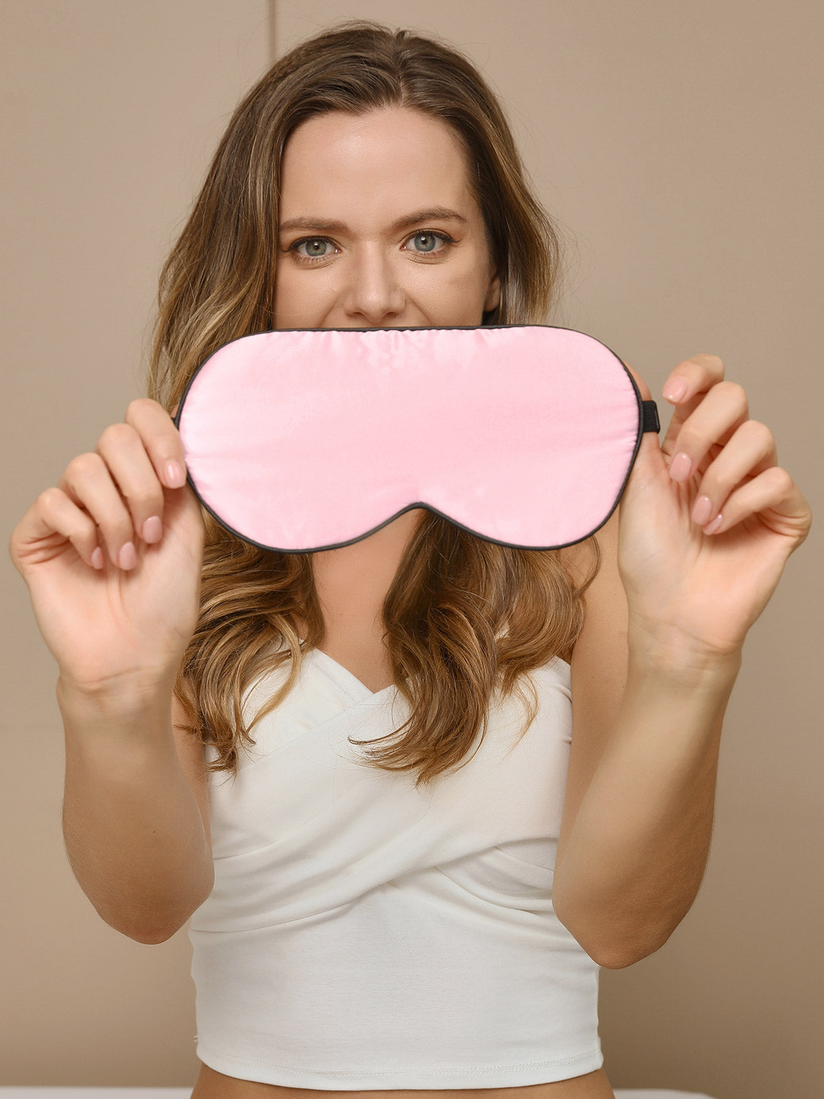 [Rosa Chiaro] SilkSilky-IT 19Momme Seta pura Eye Mask 004