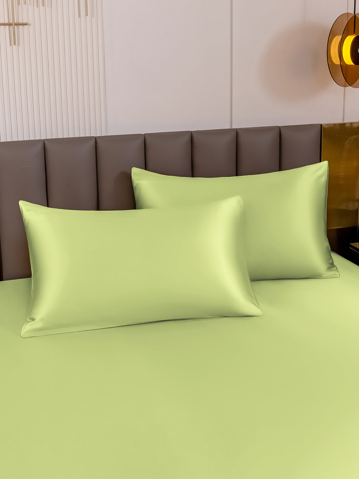 [Menta Verde] SilkSilky-IT 19Momme Seta pura Pillowcase 003
