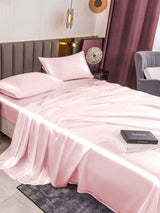[Rosa] SilkSilky-IT 19Momme Set di biancheria da letto 007