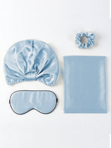 [Azzurro] SilkSilky-IT 19Momme Seta pura Pillowcase Set 005