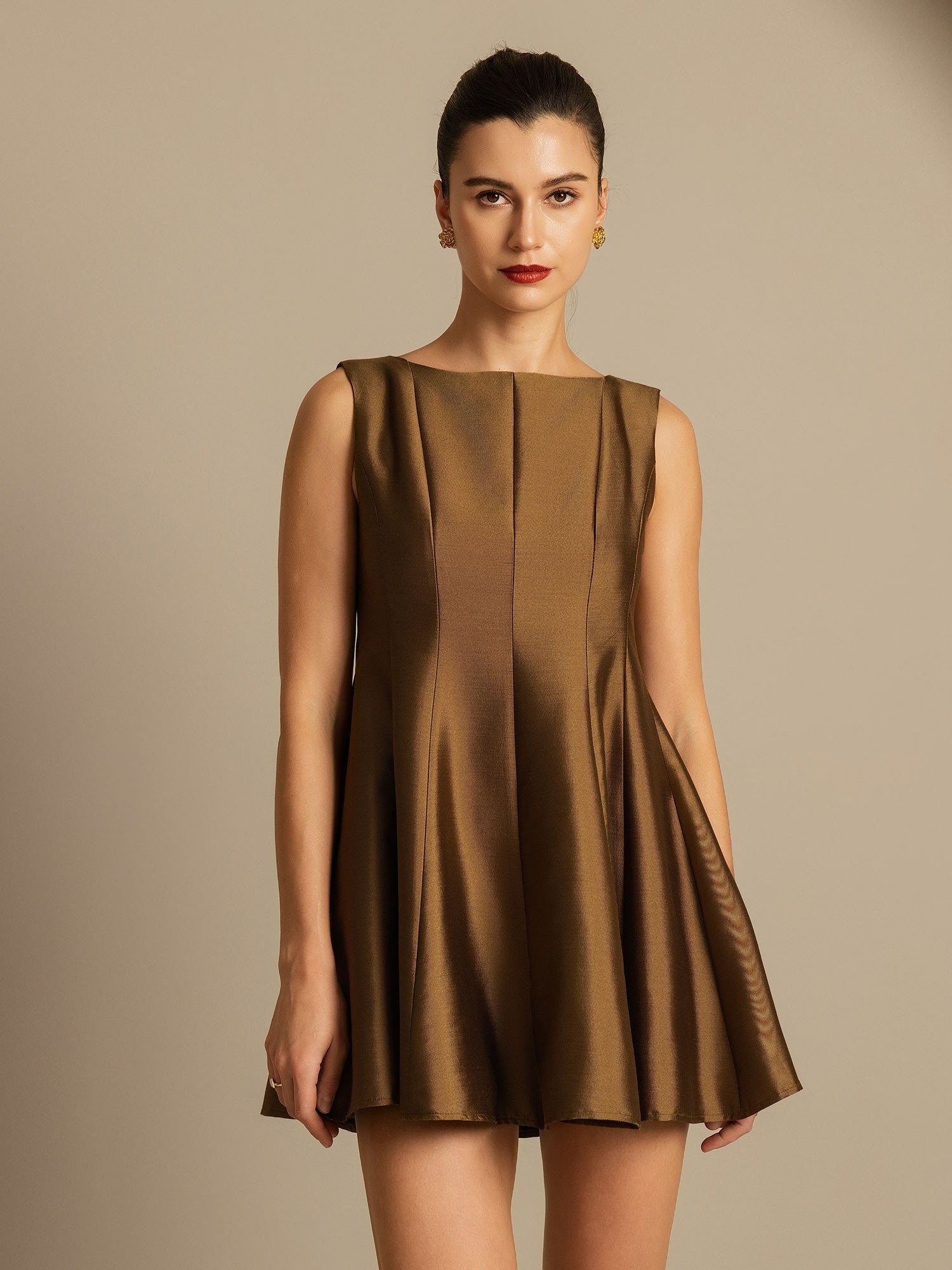 [Bronzo] SilkSilky-IT 32Momme Seta Dress 003,
