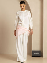 [Rosa Chiaro] SilkSilky-IT Sciarpa 004