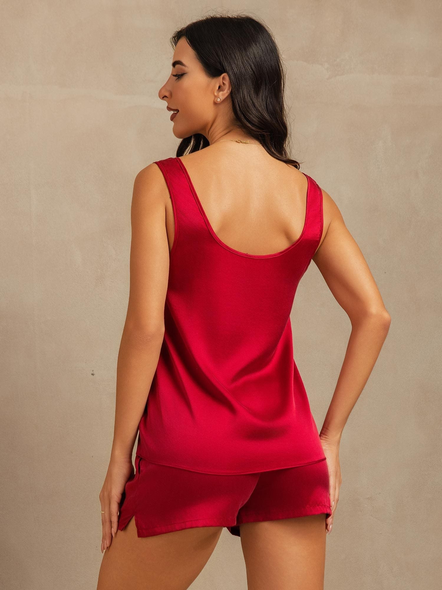 [Vino] SilkSilky-IT 19Momme Seta Womens Pajamas 002