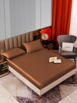 [Caffè] SilkSilky-IT 22Momme Set di biancheria da letto 002