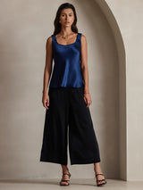 [Blu Scuro] SilkSilky-IT Sleeveless Cami 001