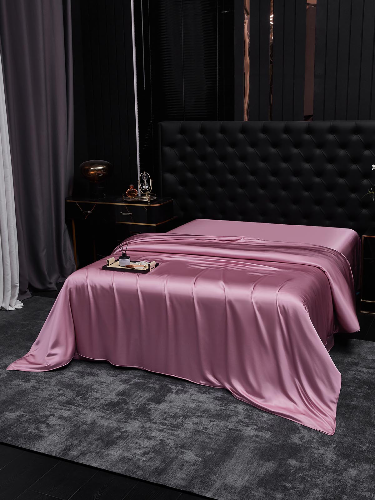 [Orchidea Malva] SilkSilky-IT 25Momme Seta pura Duvet Cover 001