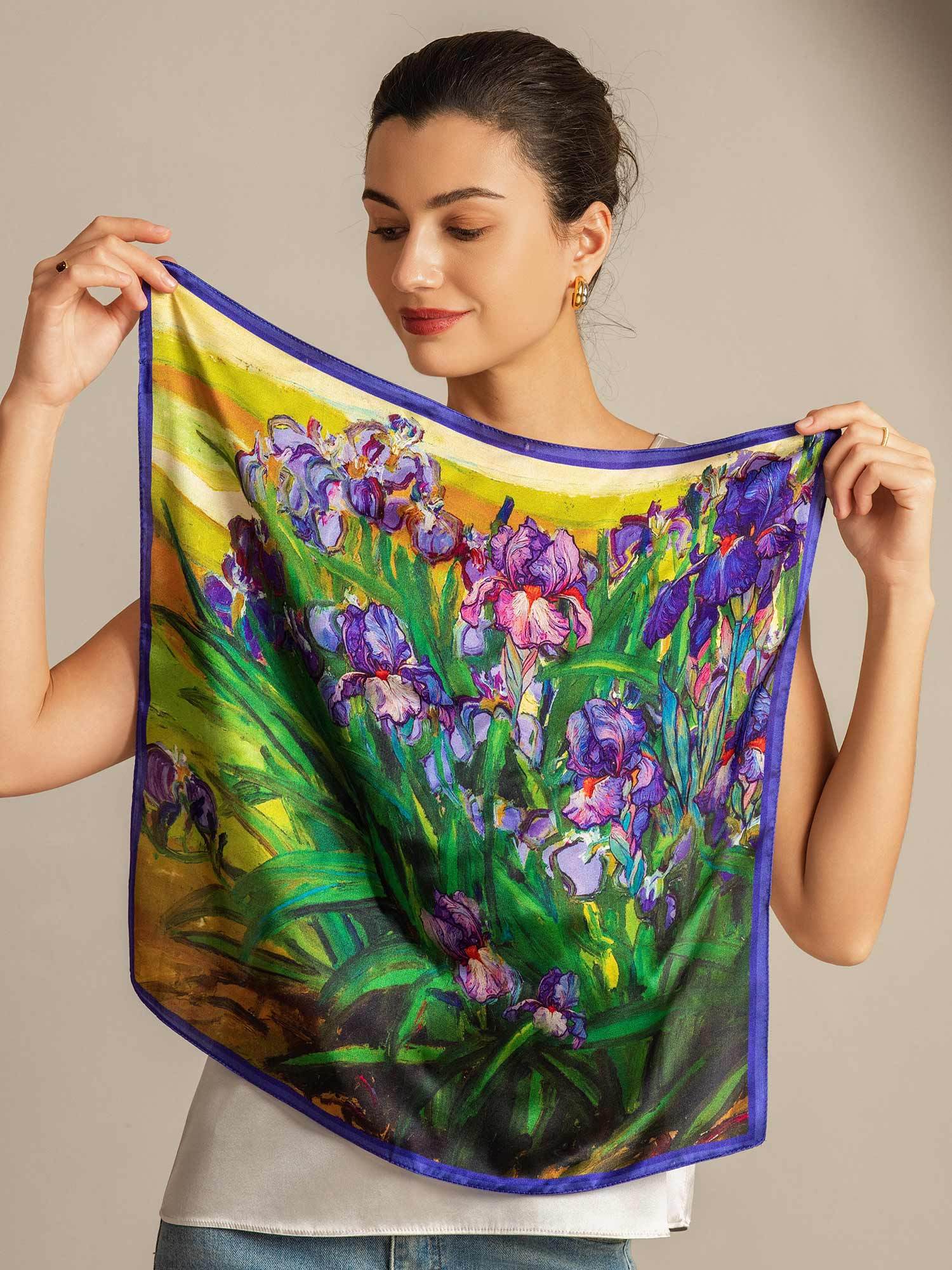 [P094] SilkSilky-IT Seta pura Scarf 006