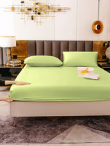 [Menta Verde] SilkSilky-IT 19Momme Set di biancheria da letto 006