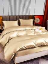[Beige] SilkSilky-IT 22Momme Seta pura Bedding Set 003,