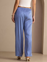 [Riga Diplomatica Blu] SilkSilky-IT Womens Pants 002